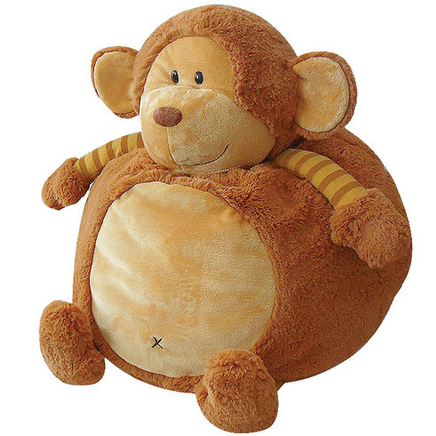 Toydirectory Mack Floppy Cuddly Critter Monkey From Bestever Inc