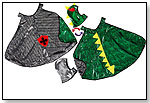 Reversible Knight/Dragon Cape &  Reversible Knight/Dragon Hood by CREATIVE EDUCATION OF CANADA