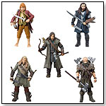 The Bridge Direct Hobbit Hero Pack - Bilbo, Thorin, Dwalin, Kili and Fili 3.75" Figure Box Set by THE BRIDGE DIRECT INC