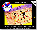 Anywhere Anytime® Paddle Ball Game by CELL TAG USA