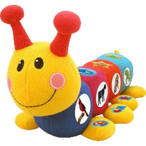 TDmonthly TM Archives of ToyDirectory Toys and Games Musical Discovery Caterpillar from BABY EINSTEIN