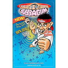 Candy Teeth: Bubba Ninja by BUBBAGUM