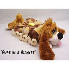 Pancake Puppies - Pups in a Blanket (back) by THE CUDDLECAKES GROUP LLC