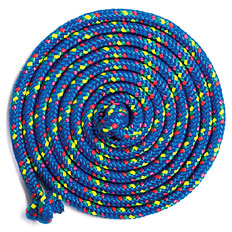 Blue Confetti Jump Rope by JUST JUMP IT