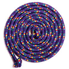 Purple Confetti Jump Rope by JUST JUMP IT