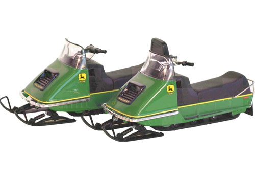 1/16th Scale Die-Cast 1972 John Deere Snowmobiles by LONE TREE CREEK LLC