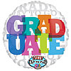 Graduate, Jumbo Sing-A-Tune® balloon, 28" by RAINBOW BALLOONS