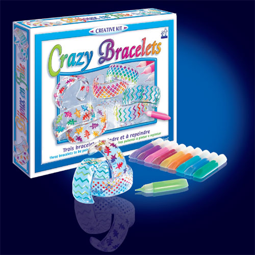  Sentosphere Crazy Bracelets - 3 Creative Bracelets : Toys &  Games