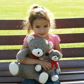 Think Again! Sock Teddy Bear by THINK OF IT!