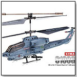 SYMA S108G 3.5 CH Infrared Mini Radio Controlled Marine Cobra Helicopter Gyro by TOY WONDERS INC.